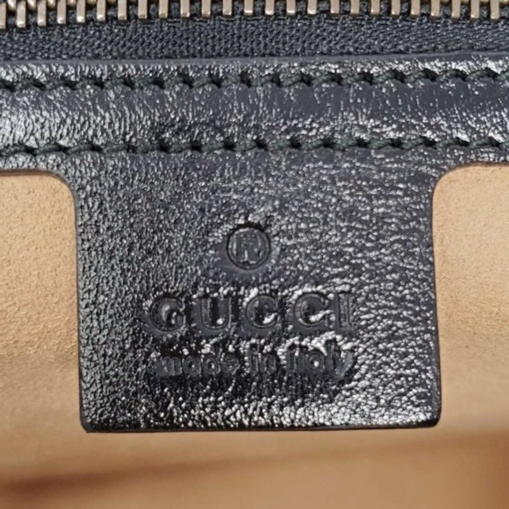 Gucci Medium Bicolor Marmont Crossbody Bag NEW - Picture 11 of 12